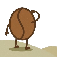 Coffee bean with purpose